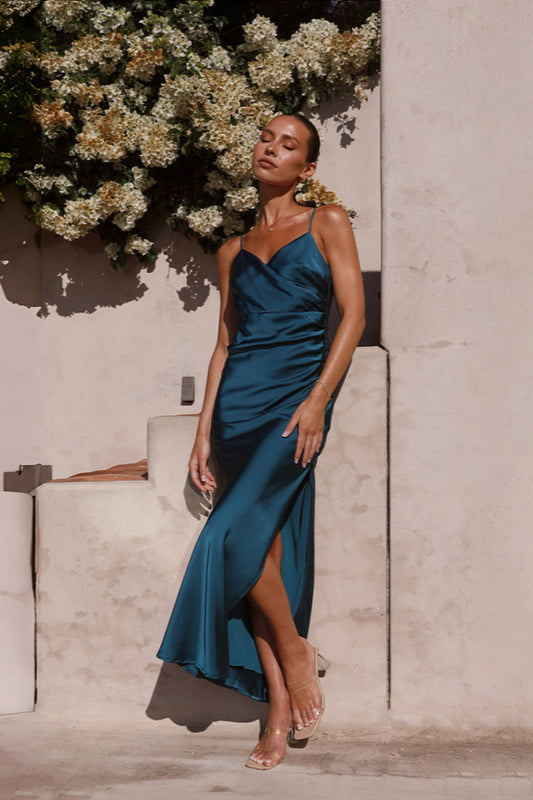 Sexy Sleeveless Slim Slit Dress